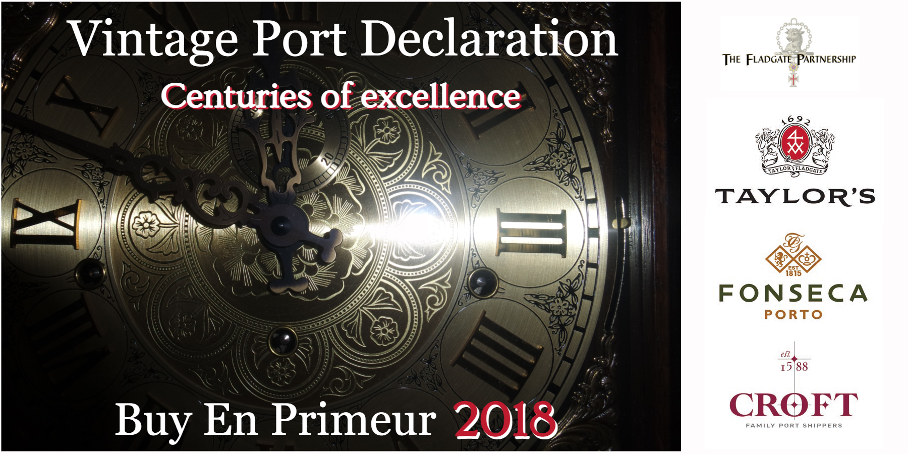 En Primeur 2018 Vintage Port from the Fladgate Partnership