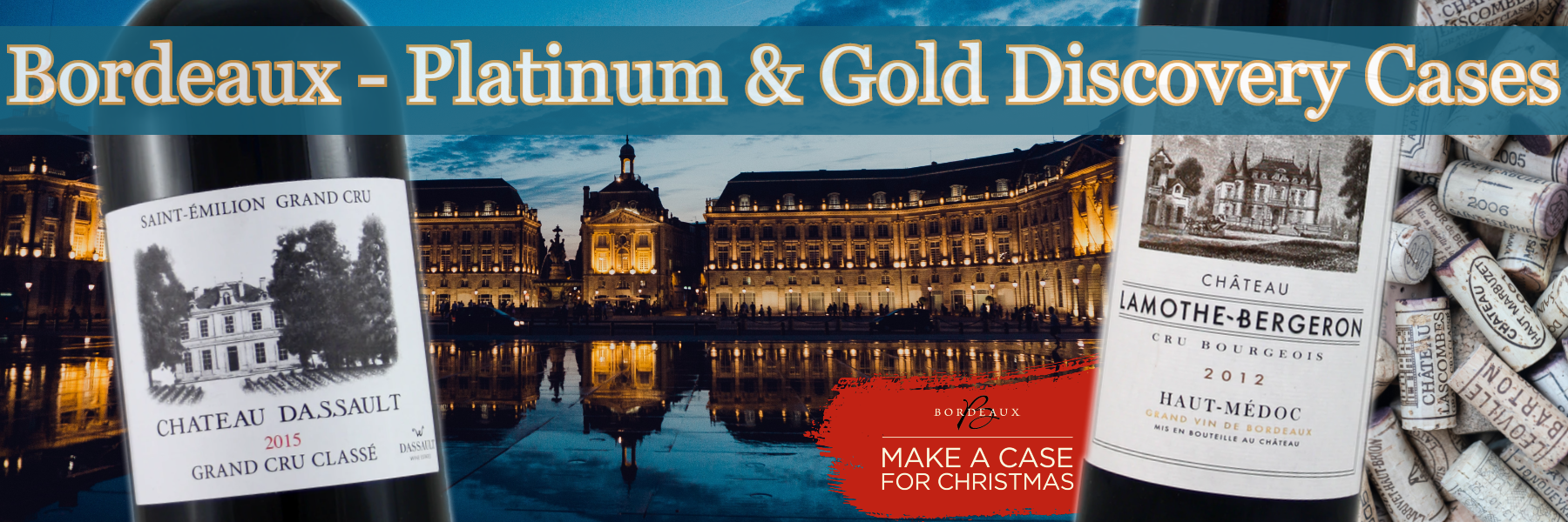Bordeaux - Platinum & Gold Discovery Cases